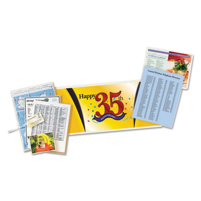 Self-Adhesive Laminating Roll, 3 mil, 16" x 10 ft, Gloss Clear