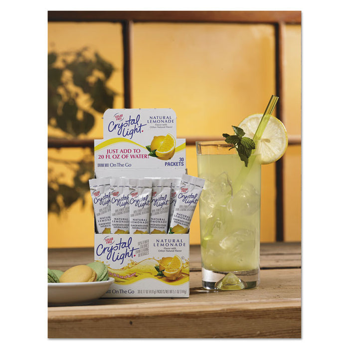 Flavored Drink Mix, Lemonade, 0.17 oz Packet, 30/Box