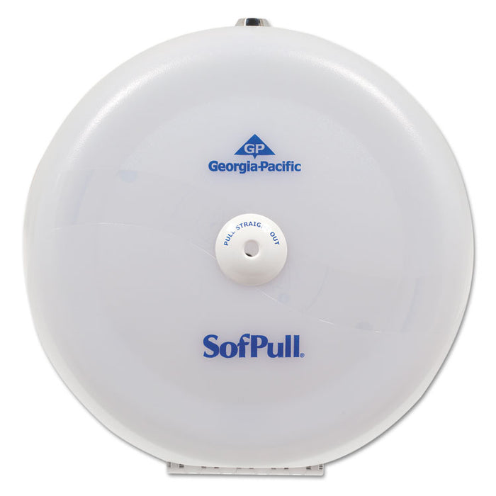 SofPull High-Capacity Center-Pull Bathroom Tissue Dispenser, 16.1 x 6.75 x 10.5, White