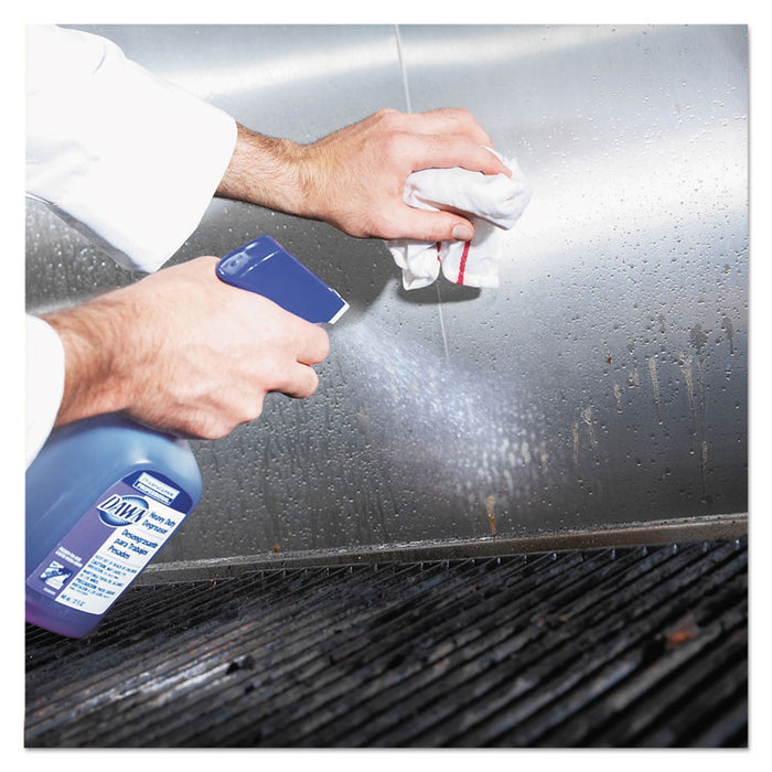 Heavy Duty Degreaser Spray, 32 oz Bottles, 6 Bottles and 2 Trigger Sprayers/Carton