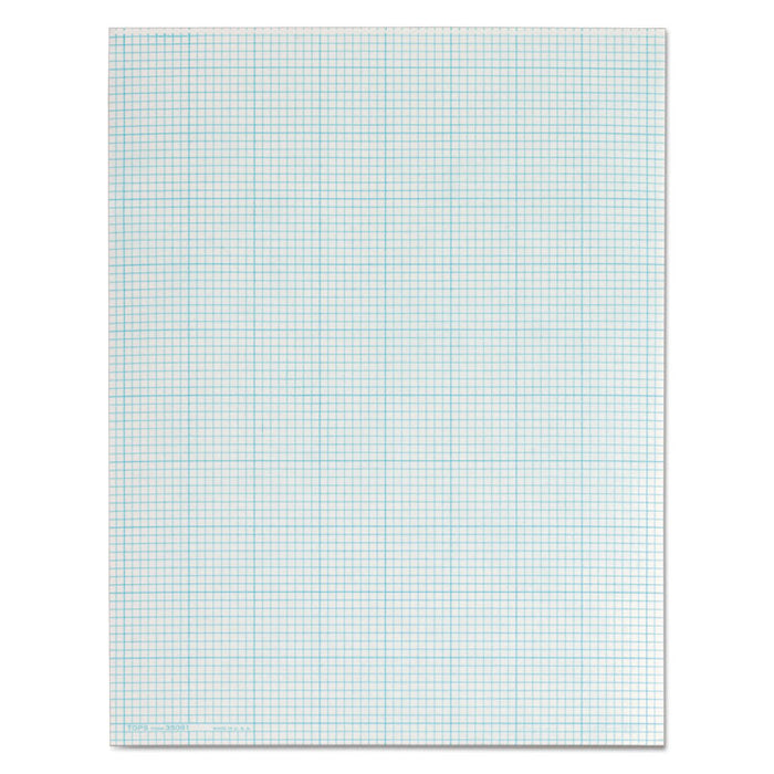 Cross Section Pads, Quadrille Rule (8 sq/in, 1 sq/in), (50) White 8.5 x 11 Sheets