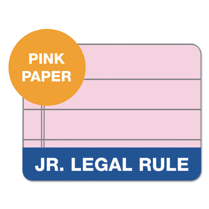 Prism + Colored Writing Pads, Narrow Rule, (50) Pastel Pink 5 x 8 Sheets, 12/Pack