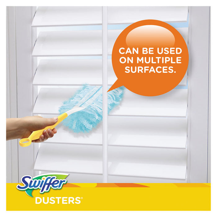 Dusters Refill, DustLock Fiber, Lavender Vanilla Scent, Light Blue, 10/Box, 4 Boxes/Carton