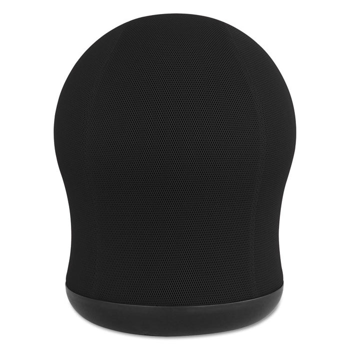 Zenergy Swivel Ball Chair, Backless, Supports Up to 250 lb., Black