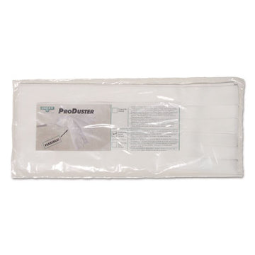 ProDuster Disposable Replacement Sleeves, Polyester, White, 7" x 18", 50/Pack