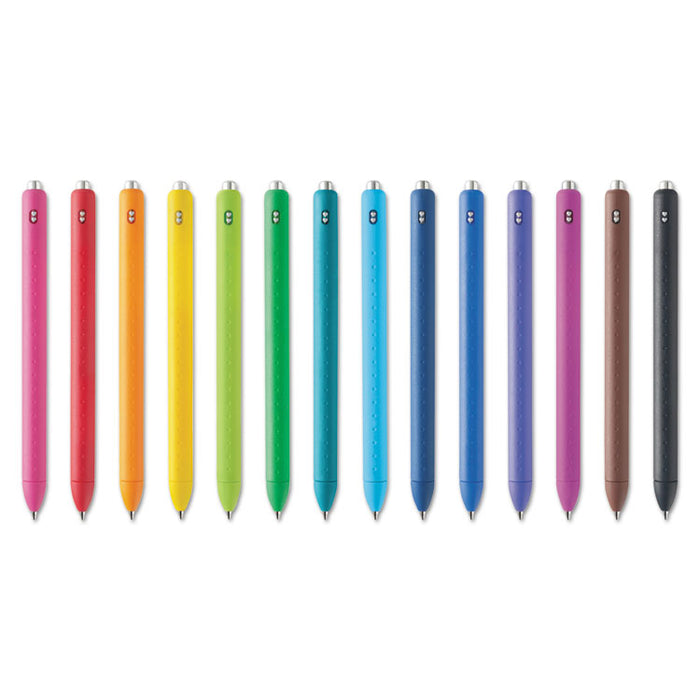 InkJoy Gel Pen, Retractable, Medium 0.7 mm, Assorted Ink and Barrel Colors, 14/Pack