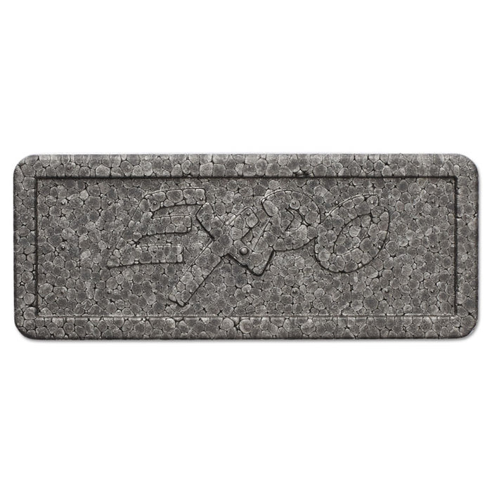 White Board CARE Dry Erase Eraser, 5.13" x 2.25" x 1.25", Charcoal