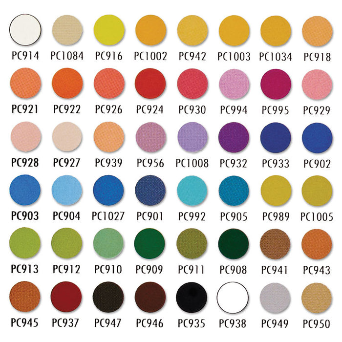 Premier Colored Pencil, 3 mm, 2B, Assorted Lead and Barrel Colors, 48 ...