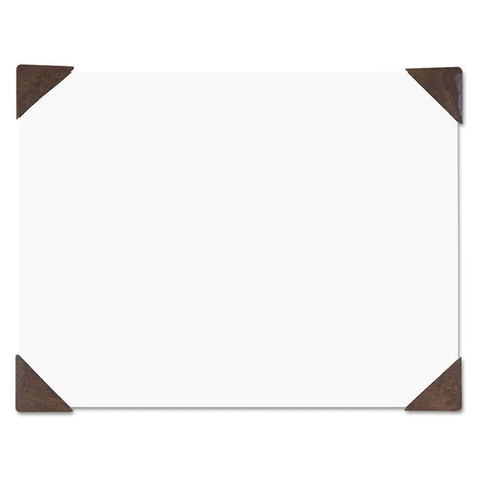 100% Recycled Doodle Desk Pad, Refillable, (50) White Sheets, 22" x 17", White