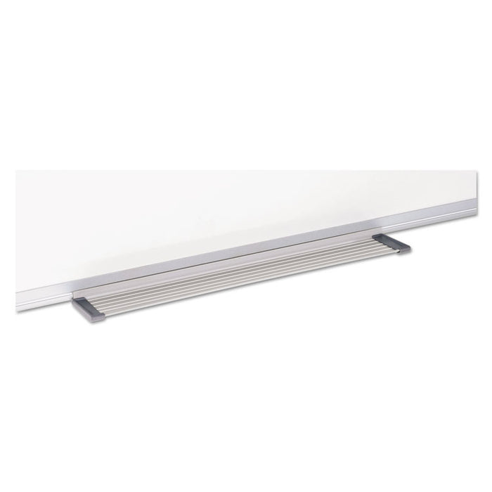 Porcelain Value Dry Erase Board, 24" x 36", White Surface, Satin Aluminum Frame