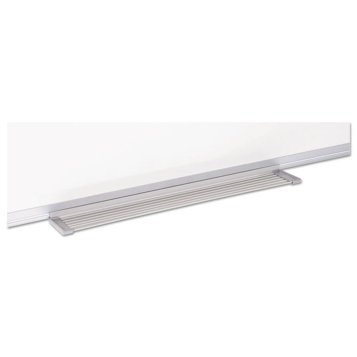 Earth Silver Easy Clean Magnetic Dry Erase Boards, 72" x 48", White Surface, Satin Aluminum Frame