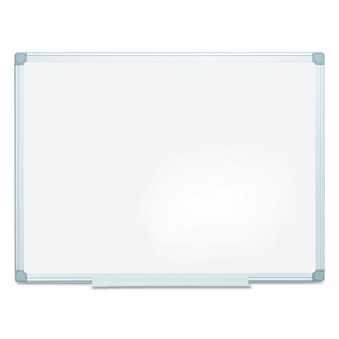 Earth Silver Easy Clean Dry Erase Boards, 48" x 36", White Surface, Satin Aluminum Frame