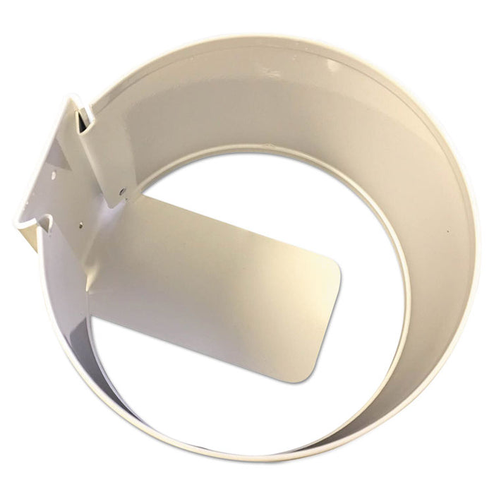 Wall Mount Holder, 6 x 6 x 4, White, 12/Carton