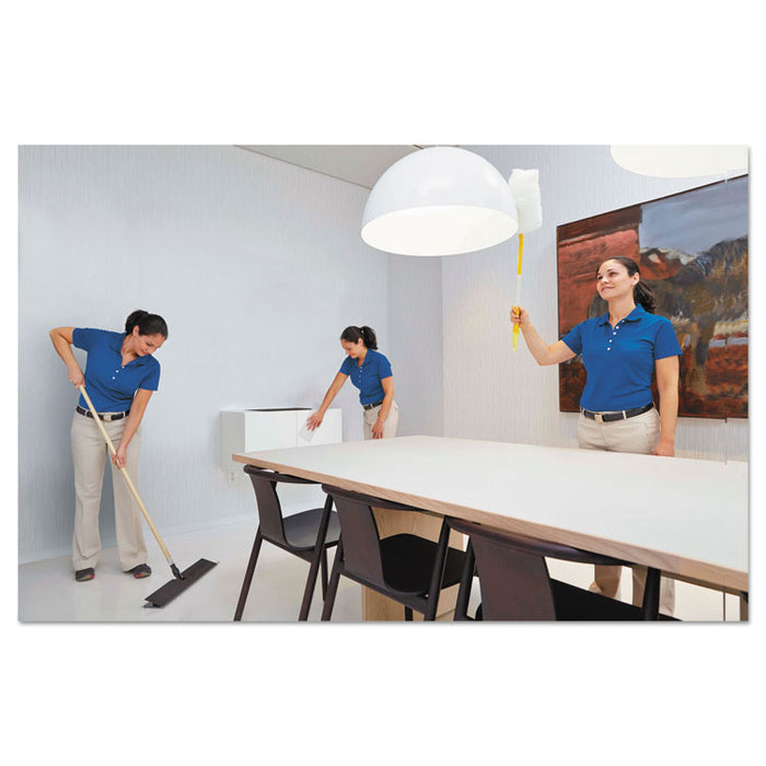 Easy Trap Duster Sweep and Dust Sheets, 5" x 30 ft, White, 60 Sheet Roll/Box