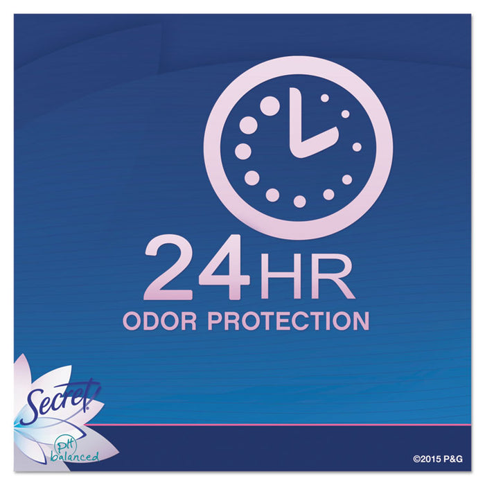 Invisible Solid Anti-Perspirant and Deodorant, Powder Fresh Scent, 0.5 oz Stick, 24/Carton
