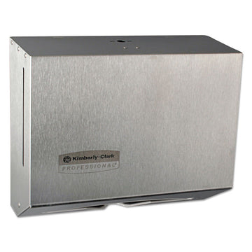 Windows Scottfold Compact Towel Dispenser, 10.6 x 4.75 x 9, Stainless Steel