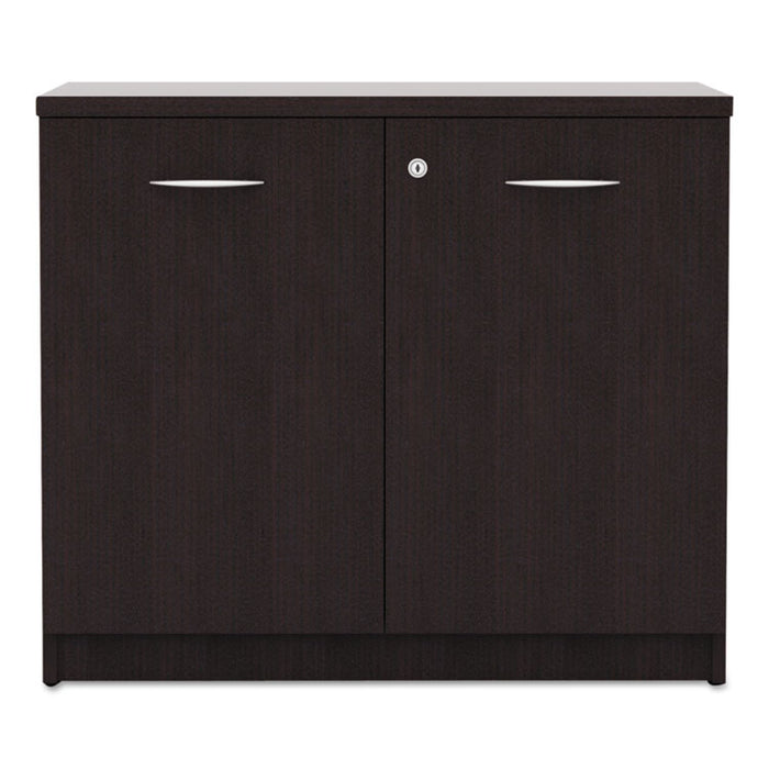 Alera Valencia Series Storage Cabinet, 34.13w x 22.78d x 29.5h, Espresso