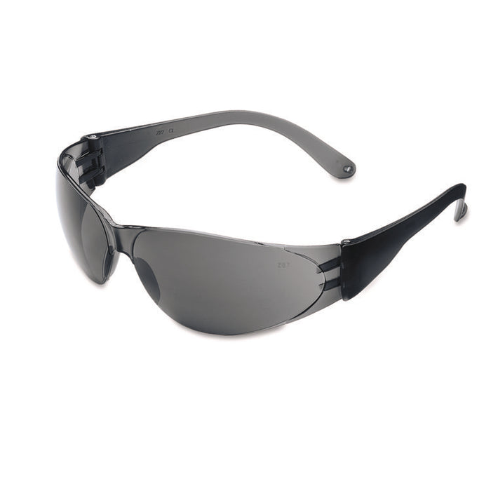 Checklite Safety Glasses, Frameless, Gray Single Hard Coat Scratch-Resistant Lens