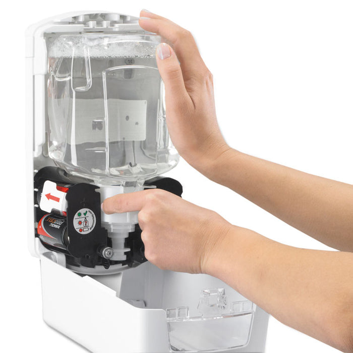 LTX-12 Dispenser, 1,200 mL, 5.75 x 3.38 x 10.63, Gray/White, 4/Carton