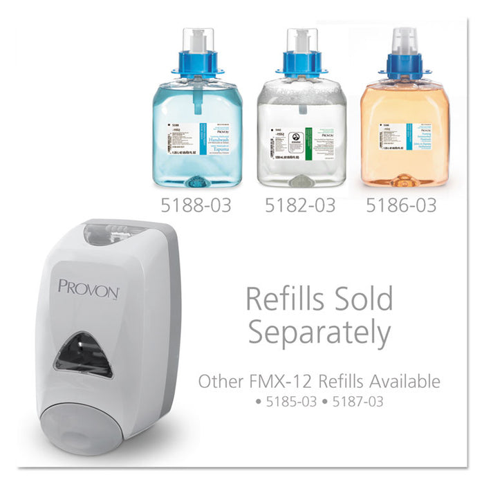 FMX-12 Foam Soap Dispenser, 1,250 mL, 6.25 x 5.12 x 9.88, Dove Gray