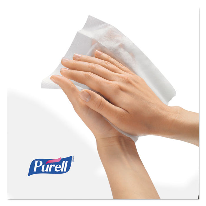 Sanitizing Hand Wipes, Individually Wrapped, 5 x 7, Unscented, White, 4,000 Wipes/Carton