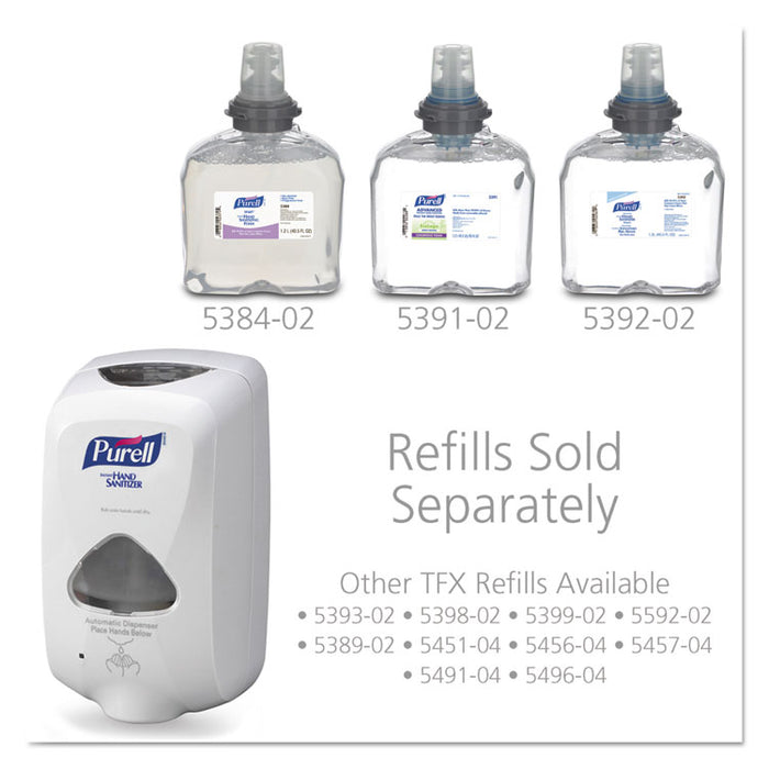TFX Touch Free Dispenser, 1,200 mL, 6.5 x 4.5 x 10.58, Dove Gray