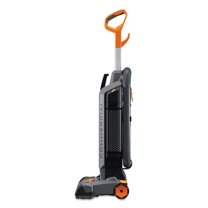 HushTone Vacuum Cleaner with Intellibelt, 13" Cleaning Path, Gray/Orange