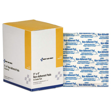 Refill for SmartCompliance General Business Cabinet, Non-Adherent Pads, 3 x 4, 50/Box