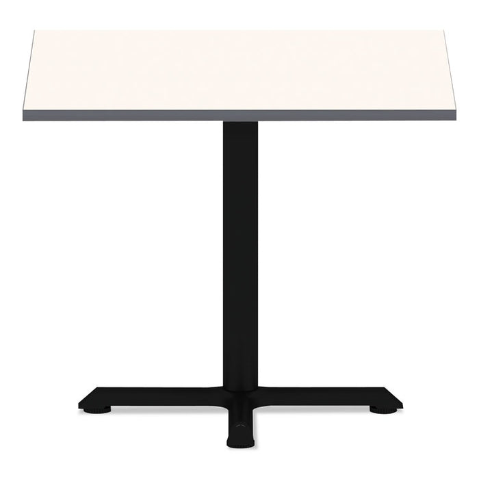 Reversible Laminate Table Top, Square, 35.38w x 35.38d, White/Gray