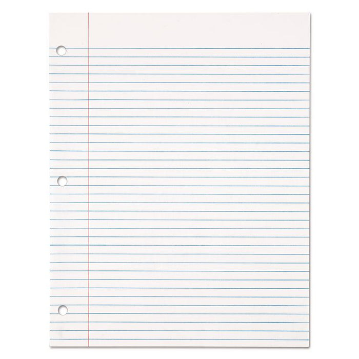 Filler Paper, 3-Hole, 8.5 x 11, Medium/College Rule, 500/Pack