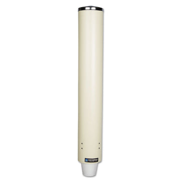 Foam Cup Dispenser with Removable Cap, For 4 oz to 10 oz Cups, Sand