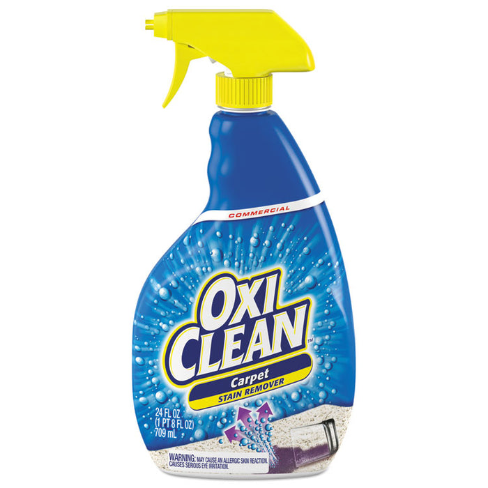 Carpet Spot and Stain Remover, Fresh Scent, 24 oz Trigger Spray Bottle, 6/Carton