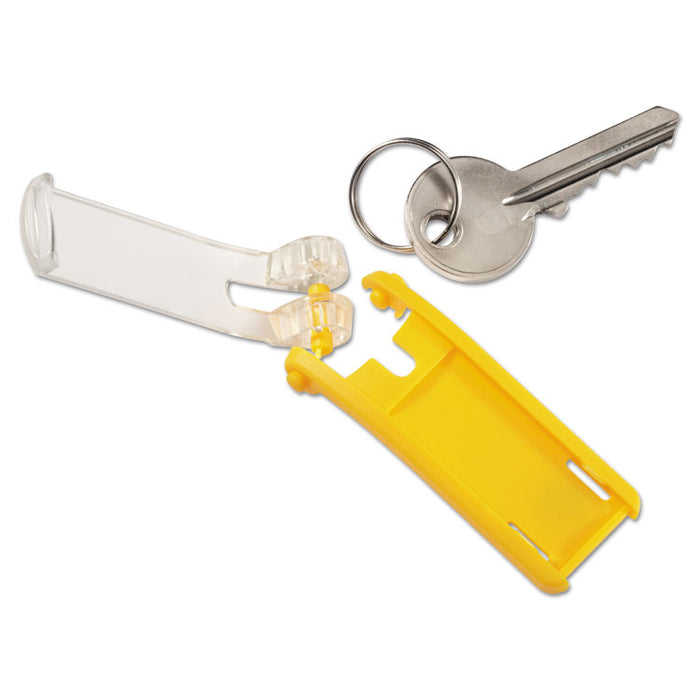 Locking Key Cabinet, 72-Key, Brushed Aluminum, Silver, 11.75" x 4.63" x 15.75"
