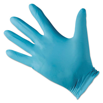 G10 Blue Nitrile Gloves, Powder-Free, Medium, 6 mil Thick, 9.5" Long, Blue, 100/Box, 10 Boxes/Carton