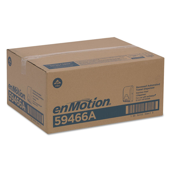 enMotion Automated Roll Towel Dispenser, 13.3 x 8 x 16.4, Stainless Steel