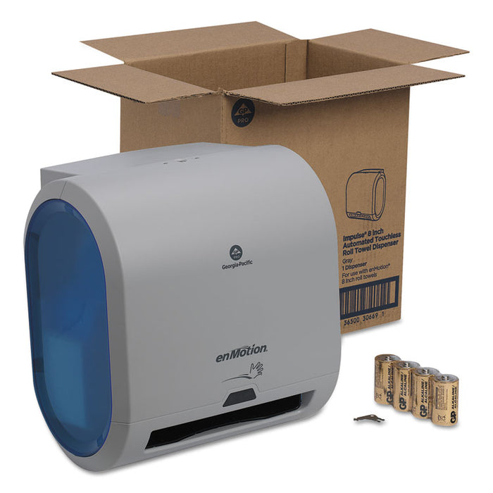 enMotion Automated Roll Towel Dispenser, 13.06 x 9.06 x 14.88, Gray