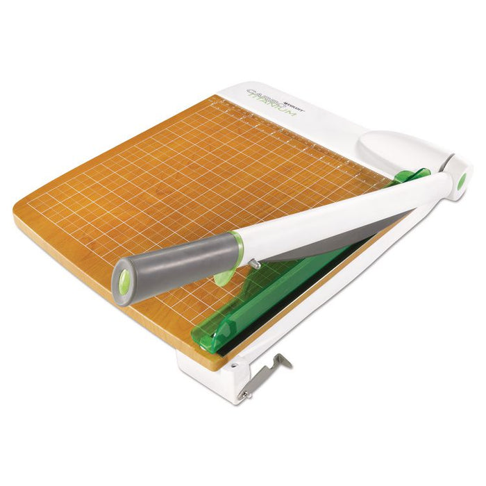 CarboTitanium Guillotine Paper Trimmer, 30 Sheets, 18" Cut Length, Metal/Wood Composite Base, 18 x 28