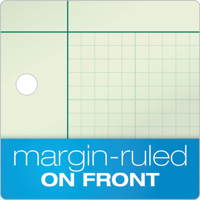 Engineering Computation Pads, Green Cover, Quadrille Rule (5 sq/in, 1 sq/in), (200) Green-Tint 8.5 x 11 Sheets