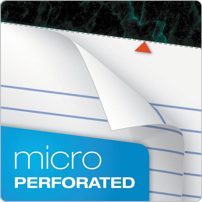 Docket Ruled Perforated Pads, Narrow Rule, (50) White 5 x 8 Sheets, 12/Pack