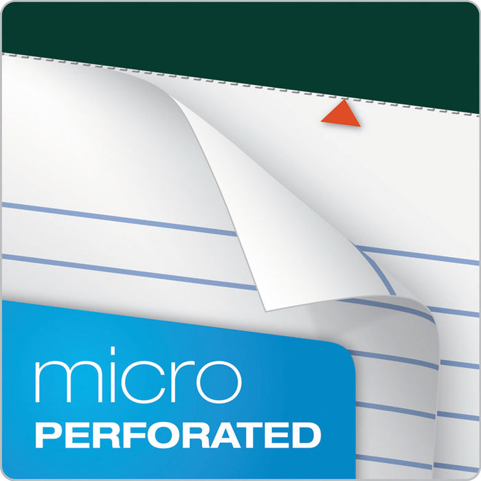 Double Docket Ruled Pads, Wide/Legal Rule, (100) White 8.5 x 11 Sheets, 6/Pack