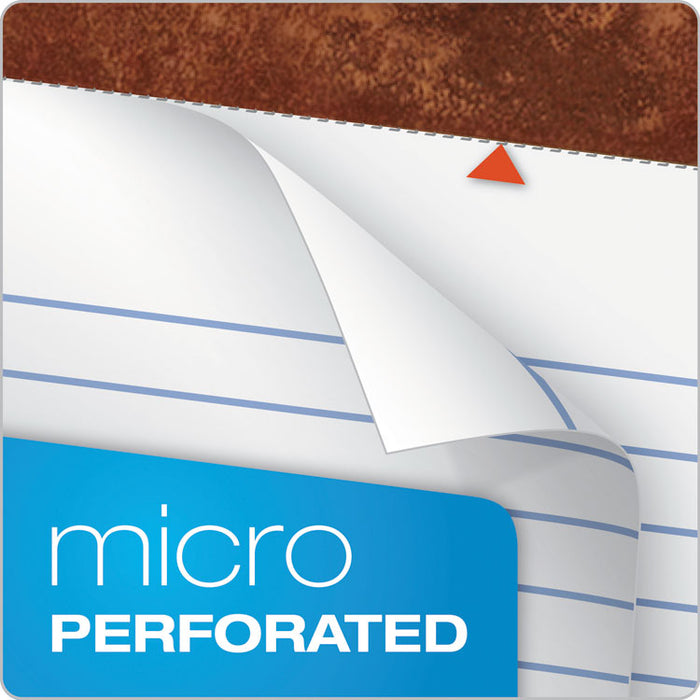 "The Legal Pad" Ruled Perforated Pads, Wide/Legal Rule, (50) White 8.5 x 11 Sheets