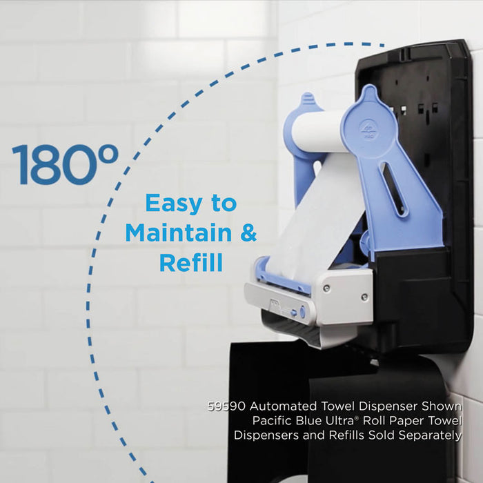 Pacific Blue Ultra Paper Towel Dispenser, Mechanical, 12.9 x 9 x 16.8, Black