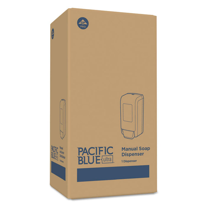 Pacific Blue Ultra Soap/Sanitizer Dispenser 1,200 mL, 5.6 x 4.4 x 11.5, Black