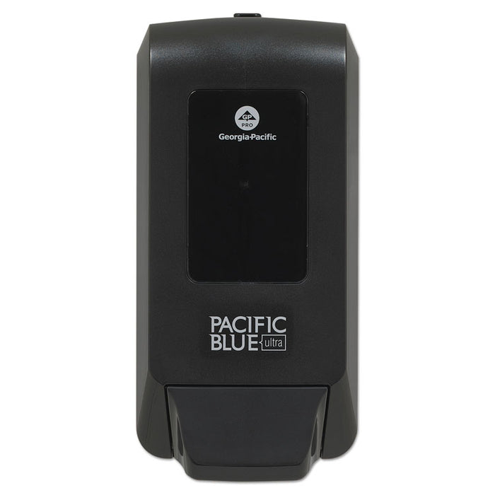 Pacific Blue Ultra Soap/Sanitizer Dispenser 1,200 mL, 5.6 x 4.4 x 11.5, Black