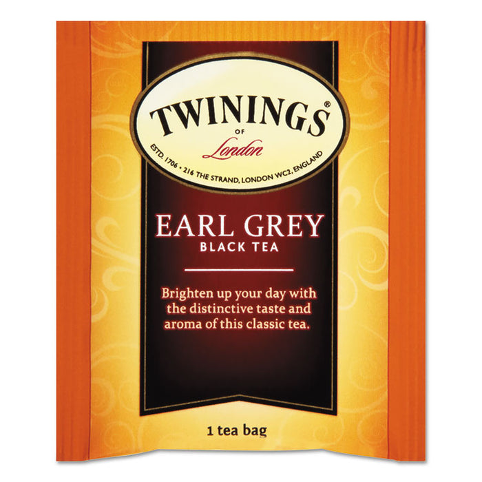 Tea Bags, Earl Grey, 1.76 oz Filterbag, 25/Box