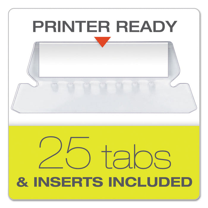Extra Capacity Reinforced Hanging File Folders with Box Bottom w/ Tabs, 2" Capacity, Legal, 1/5-Cut Tabs, Asst Colors,25/BX