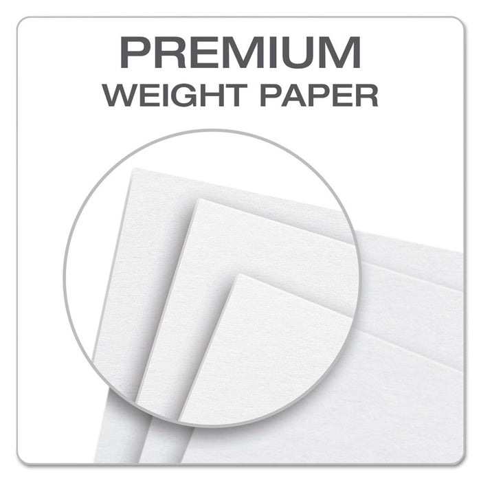 Unruled Index Cards, 4 x 6, White, 100/Pack