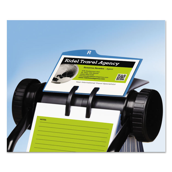 Large Rotary Cards, Laser/Inkjet, 3 x 5, White, 3 Cards/Sheet, 150 Cards/Box