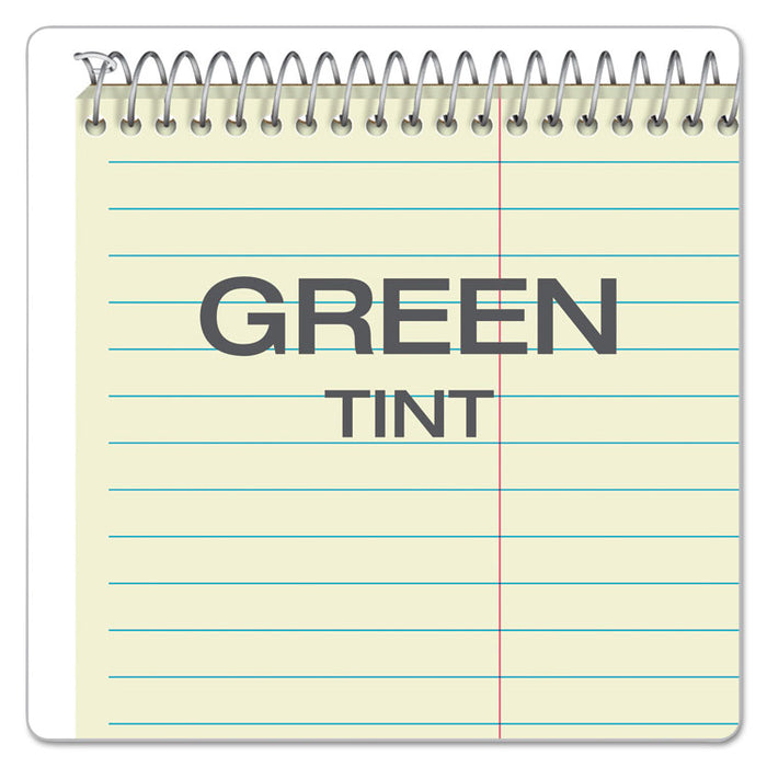 Steno Pads, Green Cover, Gregg Rule, (80) Green-Tint 6 x 9 Sheets, 6/Pack