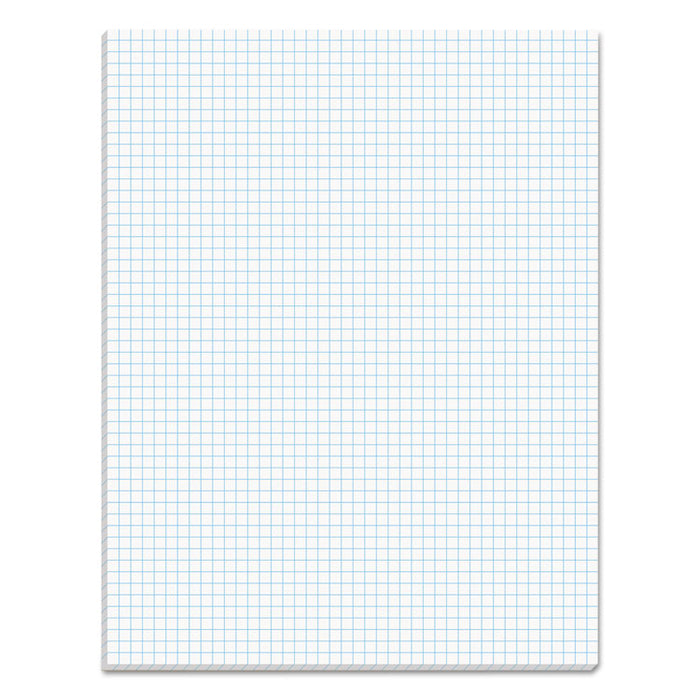 Quadrille Pads, Quadrille Rule (5 sq/in), (50) White 8.5 x 11 Sheets